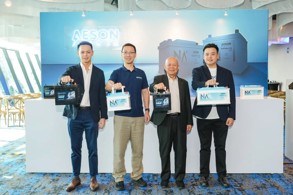 Aeson Power鈉離子12V汽車電池在馬來西亞發布