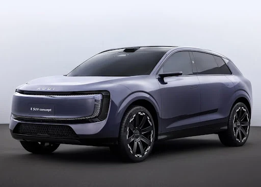 Audi E SUV Concept：德系大塊頭跨海登場，為中國市場量身打造的未來旗艦電SUV