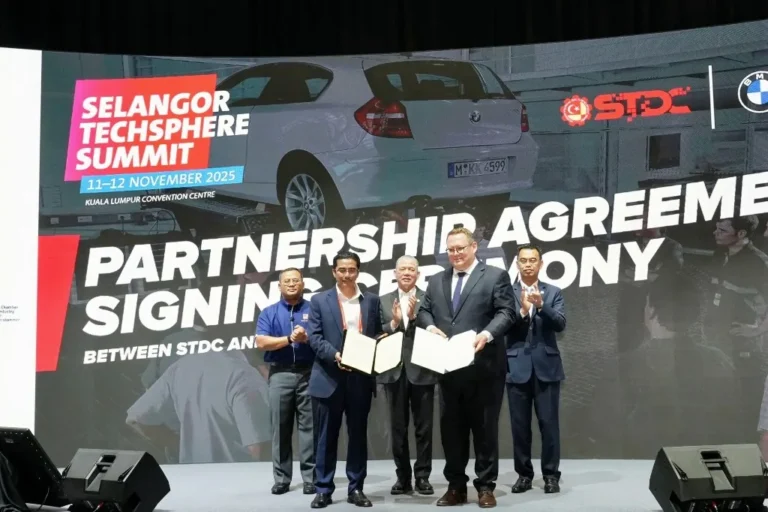 BMW 集團攜手雪蘭莪技能發展中心　共啟馬來西亞電動車技術教育新紀元
