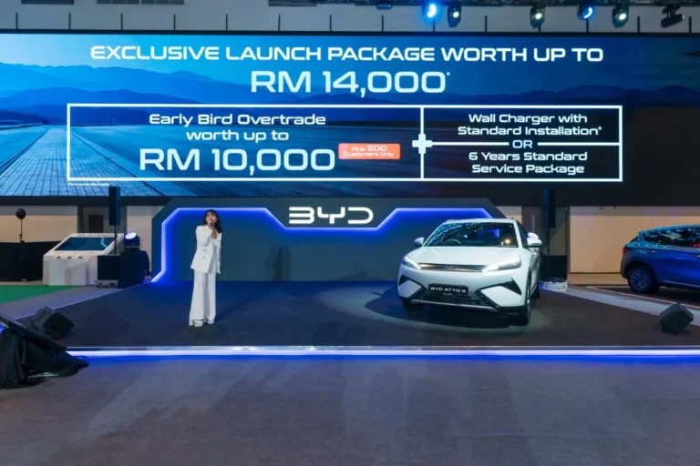 2026款BYD ATTO 3大马首发：续航600公里，售价12万5800令吉起