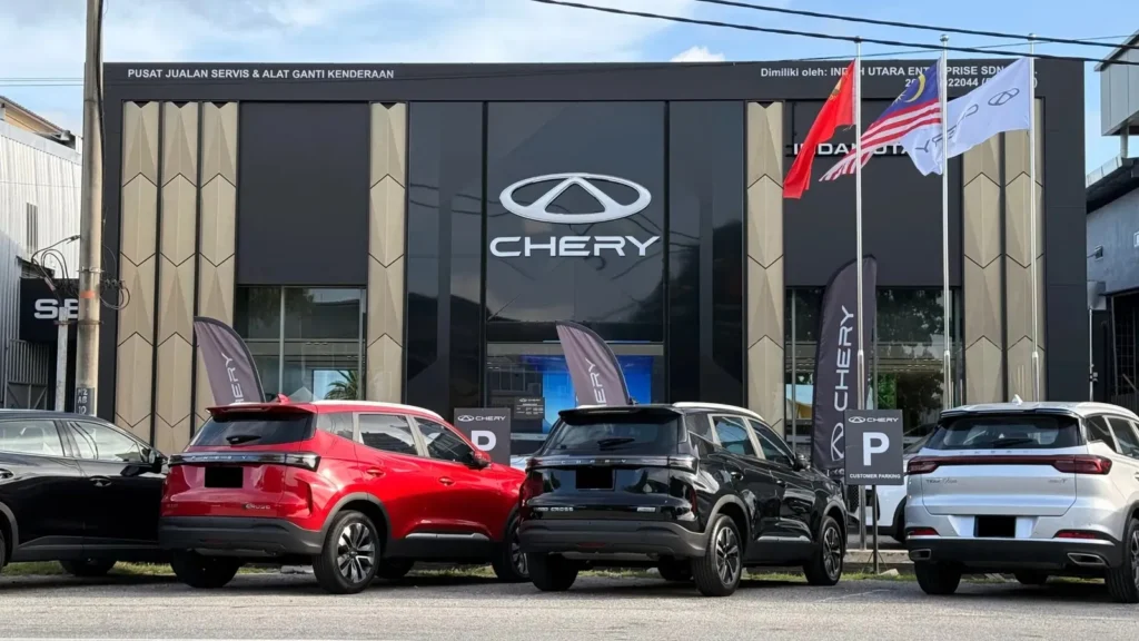 Chery 亞羅士打 3S 中心遷新址 導入 Gen 4.0 展廳設計
