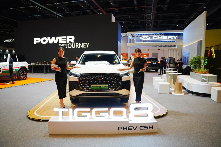 Chery槟城车展主打新能源阵容｜TIGGO 7 PHEV、TIGGO CROSS HEV与AiMOGA机器人亮相
