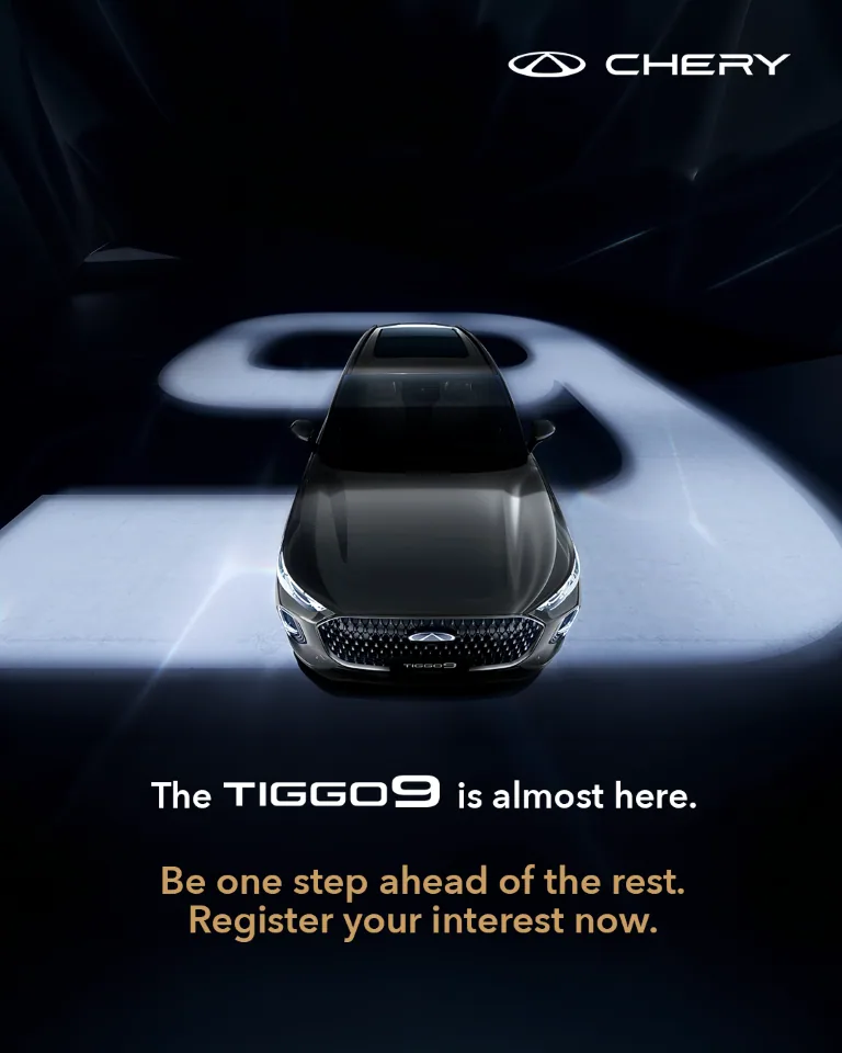 Chery TIGGO 9开放登记兴趣：2.0T AWD、10气囊与23项ADAS