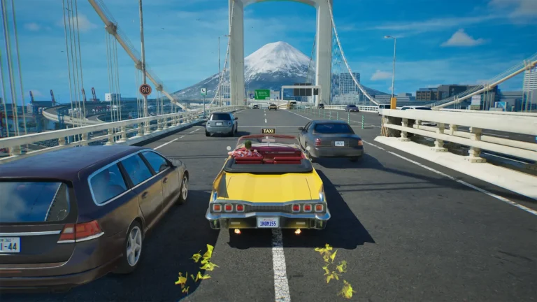 《Crazy Taxi: World Tour》日本地圖高速道路場景