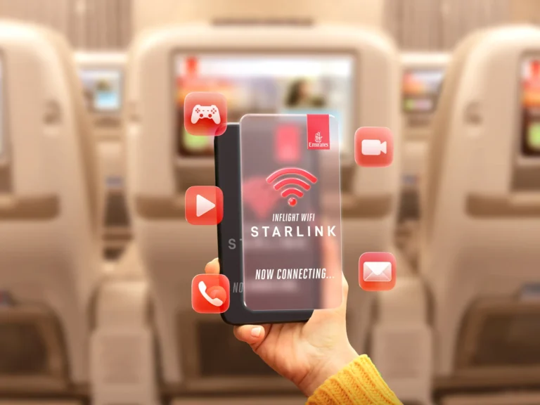 Emirates A380完成Starlink Wi-Fi安装，空中网速升级至2Gbps