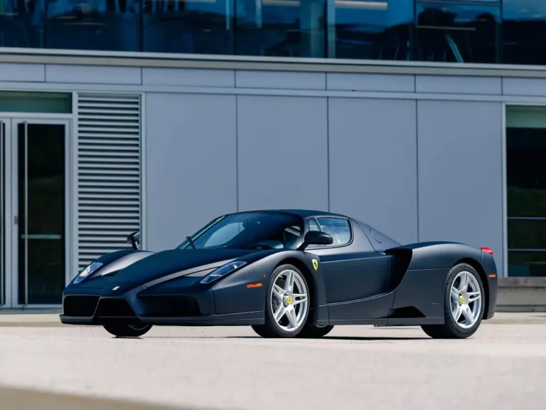全球唯一原廠霧黑Ferrari Enzo再出售　前汶萊皇室座駕只跑5763km