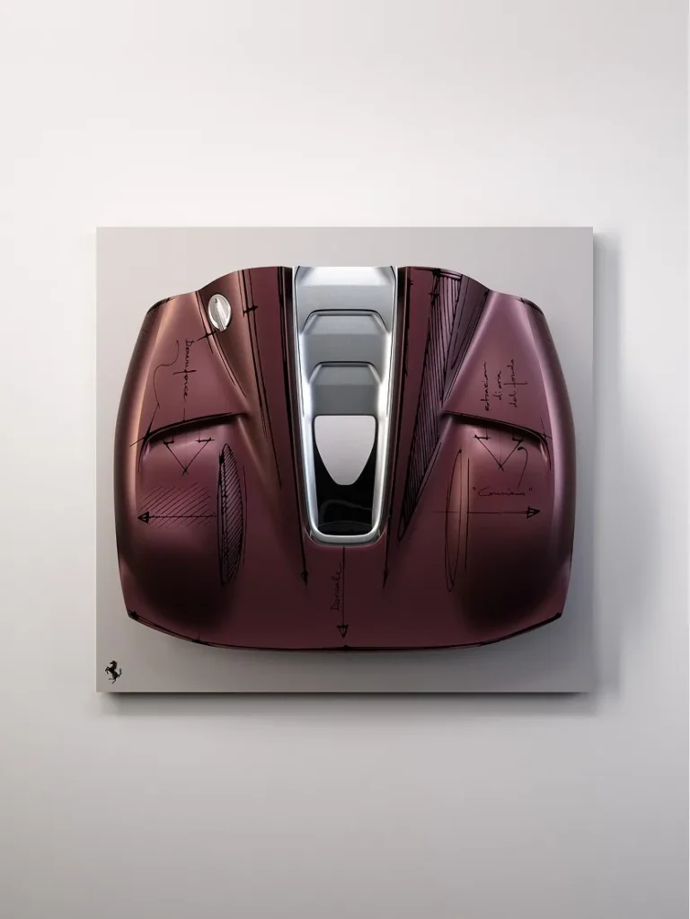 Ferrari Sketch Body後部車身鈑件收藏作品