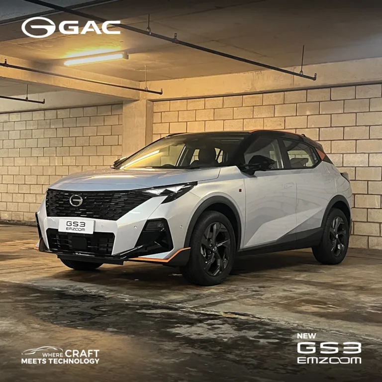 GAC GS3 EMZOOM焕新版登场｜售价维持RM116,800起，最高回扣RM18,500