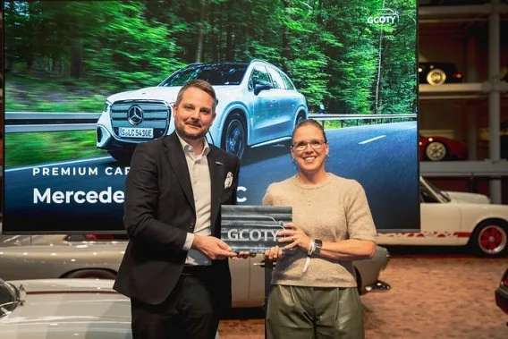 純電Mercedes-Benz GLC獲German Car of the Year 2027 Premium級距冠軍