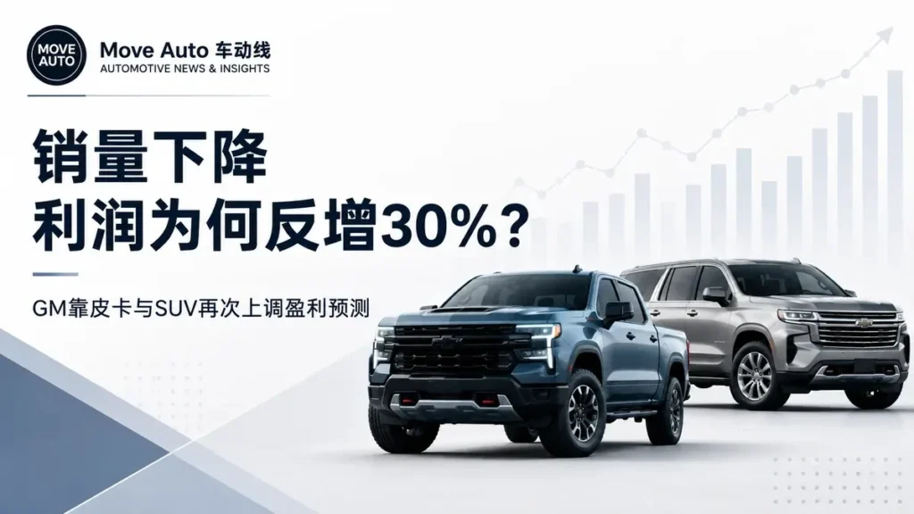 销量下降为何利润反增?GM靠皮卡与SUV再次上调盈利预测