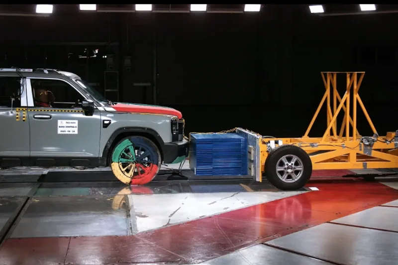 GWM H7第4000次整車碰撞測試