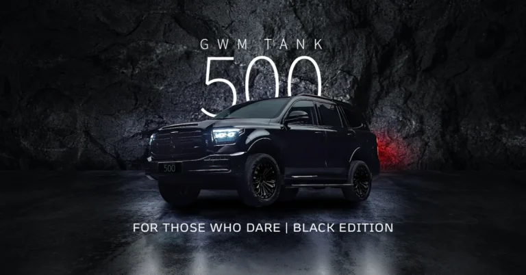 GWM TANK 500 HEV Black Edition 登場：黑化豪華、氣場升級，價格 RM336,800