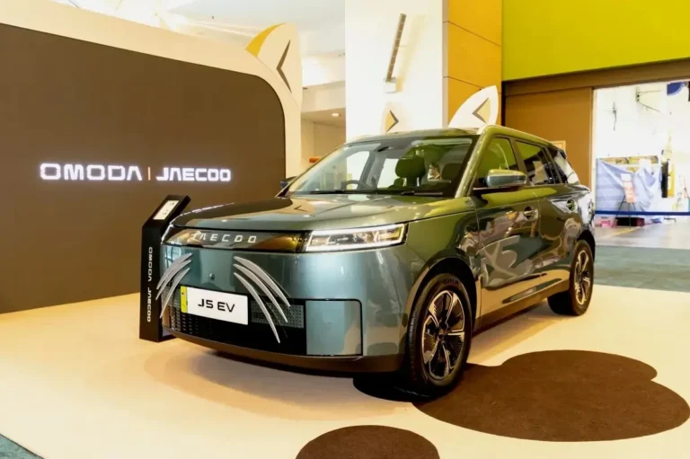 JAECOO J5 EV 9月2日大馬發布　預估RM125,000起、續航402km