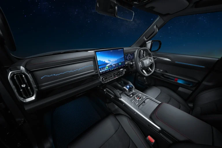 Jetour T2 i-DM車廂