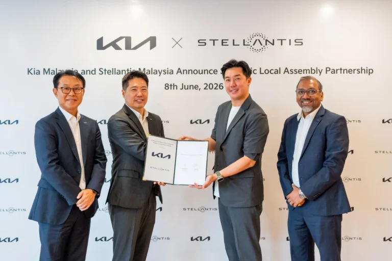 Kia携手Stellantis Malaysia 推动莪仑CKD本地组装