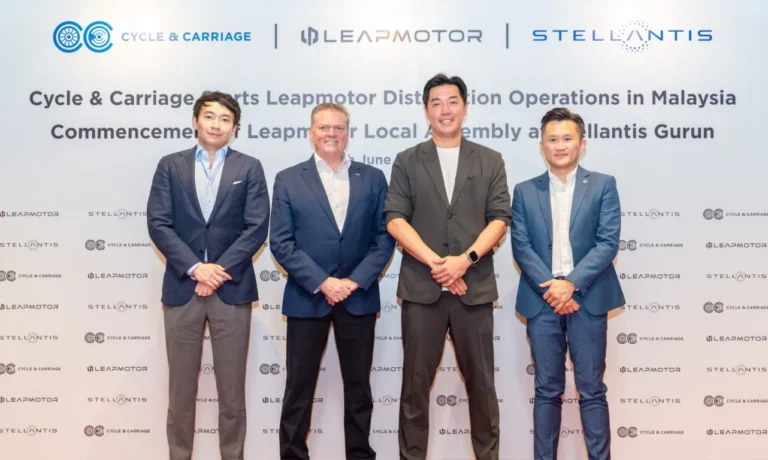 Leapmotor C10在莪仑投产：Stellantis把马来西亚推向EV制造前线