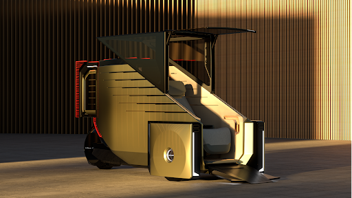 LEXUS LS Micro Concept：一人豪華艙在都市中復活