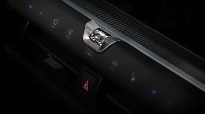 Lexus Responsive Hidden Switches