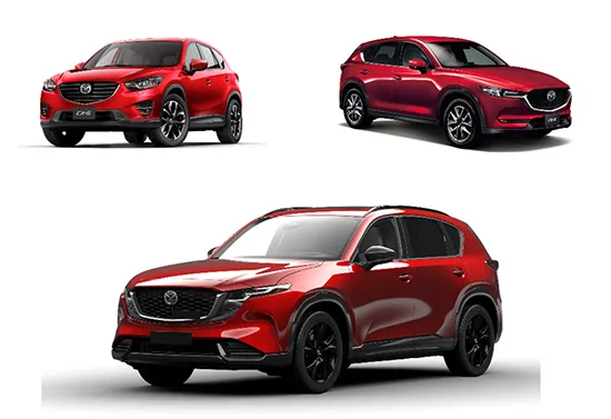 Mazda CX-5歷代車型官方圖片