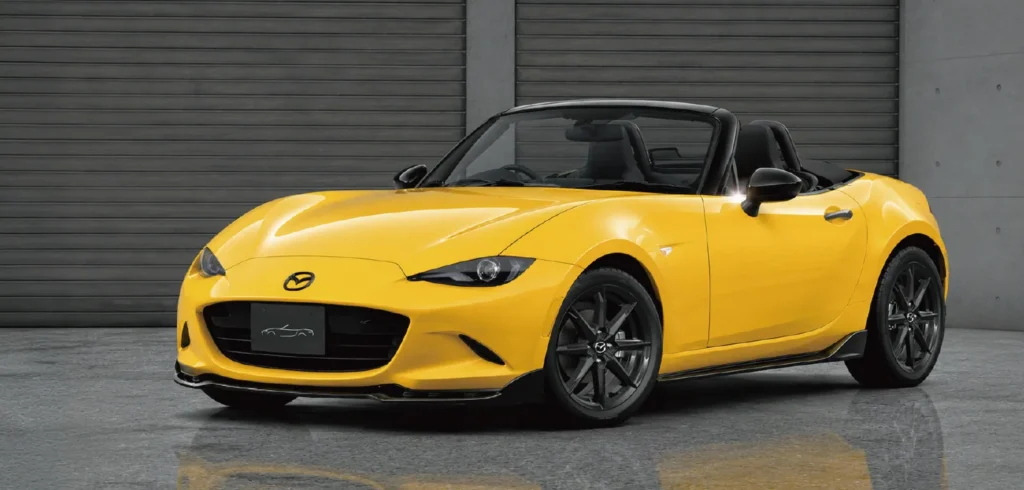 Mazda Roadster FSW Ver.2 Sunflower Yellow前視圖