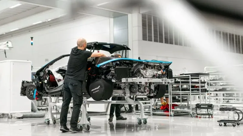 McLaren Automotive宣布5億英鎊英國投資計劃的官方圖片