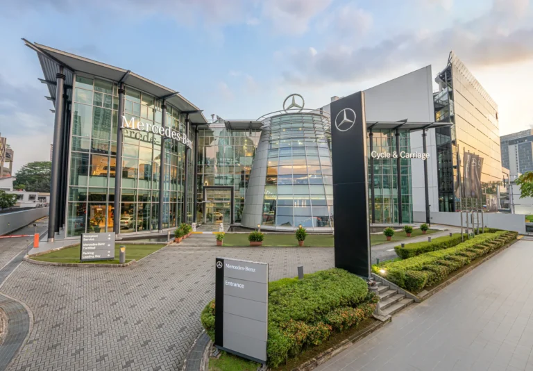 Mercedes-Benz Center位於新加坡Alexandra Road的外觀