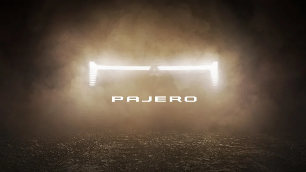 Mitsubishi Pajero回归:经典越野SUV将在2026年秋季全球首发