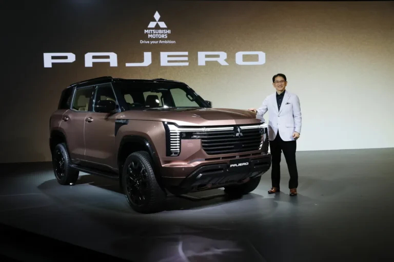 全新Mitsubishi Pajero全球首發現場