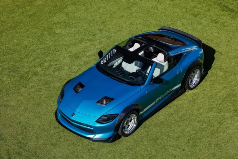 Nissan Z Kaze俯視官方圖片