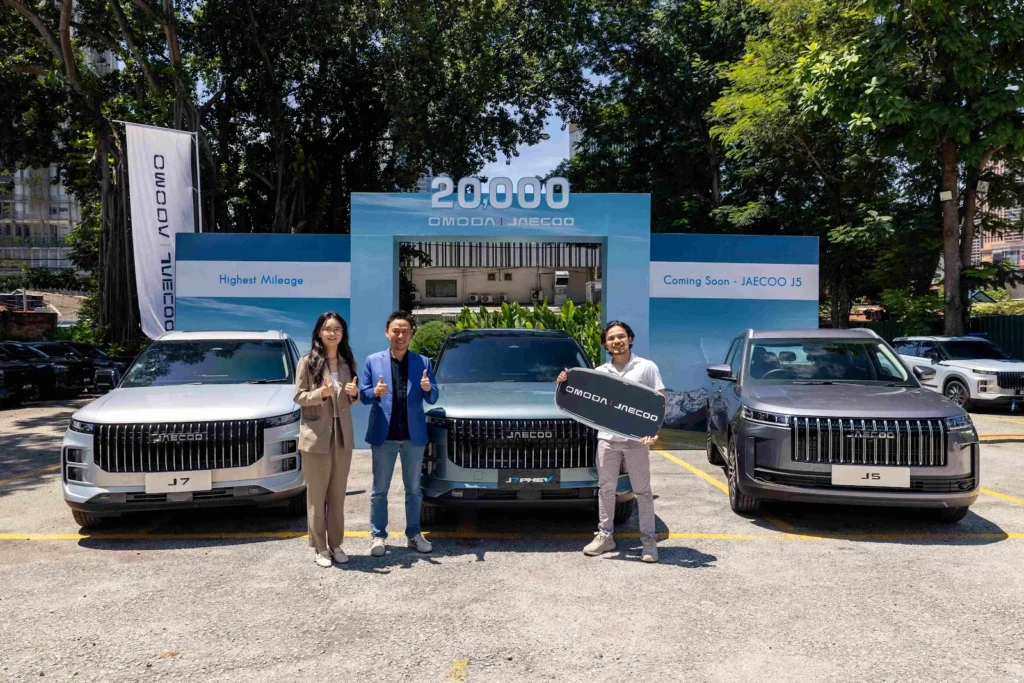 OMODA | JAECOO 兩萬輛達陣:一年衝上馬來西亞主流品牌的新速度