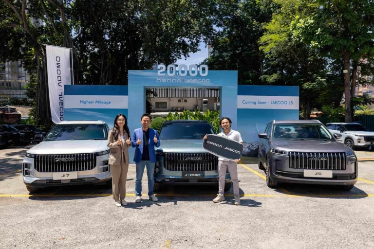 OMODA | JAECOO 兩萬輛達陣：一年衝上馬來西亞主流品牌的新速度