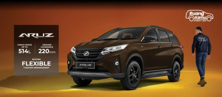Perodua Aruz 車身外觀官方圖片