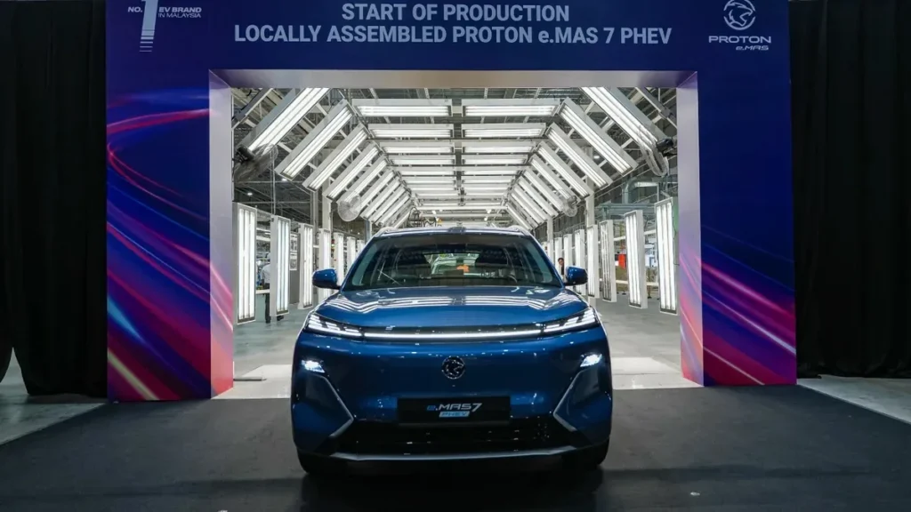 Proton e.MAS 7 PHEV啟動本地組裝 PROTON電動車工廠年產能將增至4.2萬輛