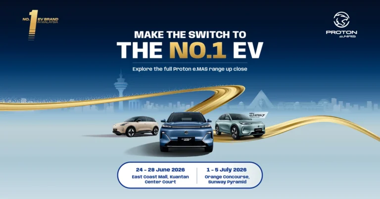 Proton e.MAS 全國巡迴展開到關丹與Sunway Pyramid