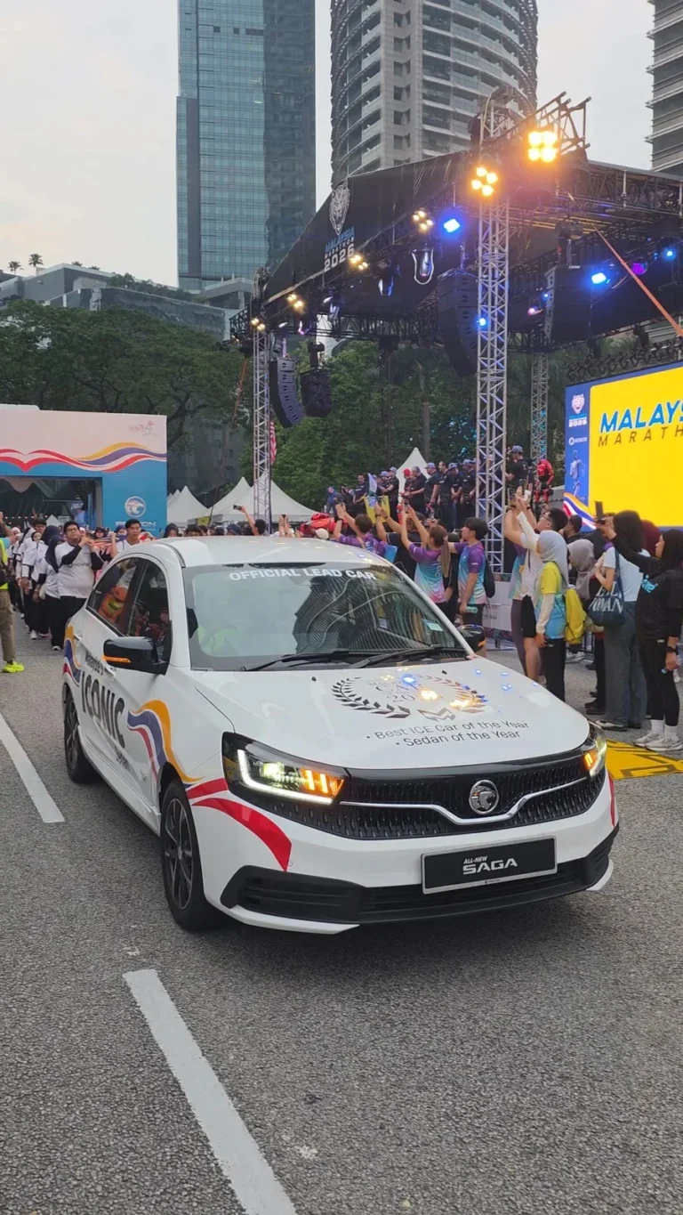 Proton Saga領跑Malaysia Marathon 5KM　1萬跑者參與、幸運兒贏新車