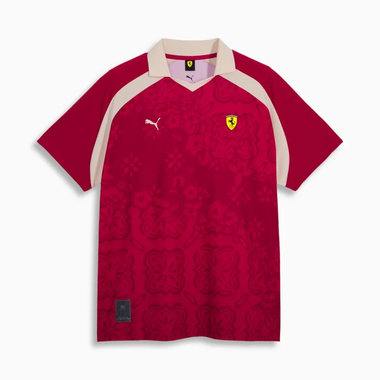 PUMA Scuderia Ferrari Singapore Edition球衣正面產品照