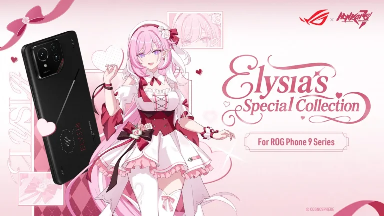 ROG 攜手《崩壞3rd》推出Elysia限定典藏版　粉紅信箋造型禮盒萌動登場