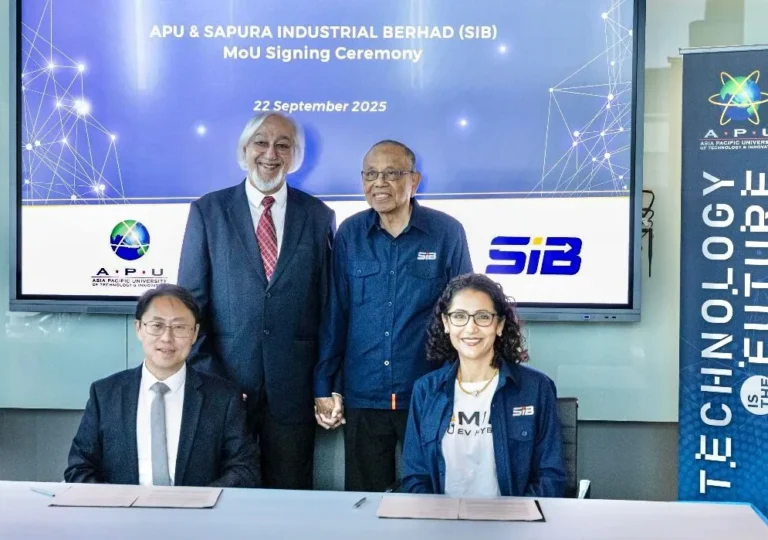 產學聯手！SIB 與 APU 攜手培育未來電動車與智慧工廠人才