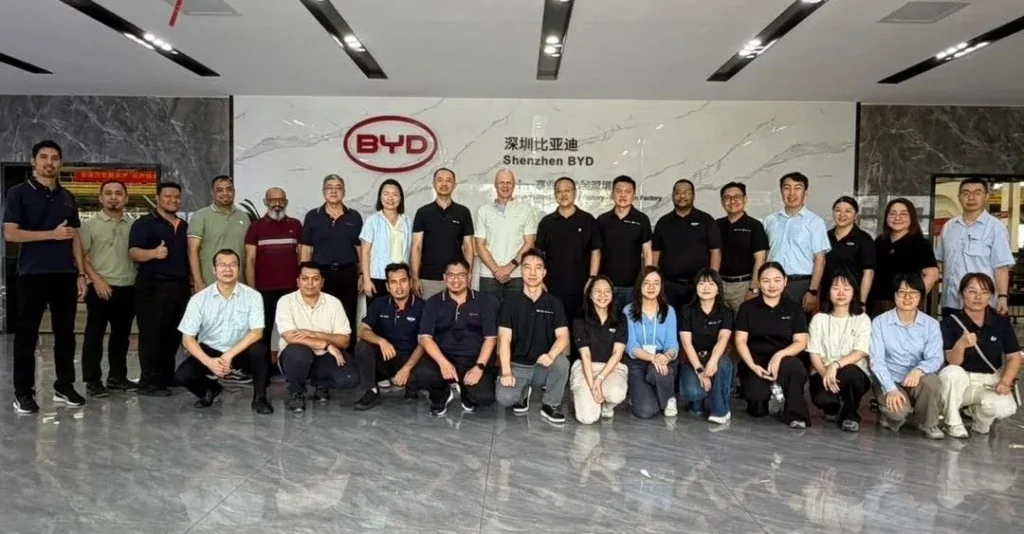 Sime Motors高層訪BYD深圳總部　雙方談合作、知識轉移與大馬市場