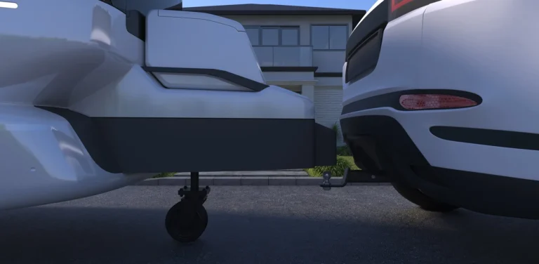 Skydream Space Camping自動對位掛接拖車系統