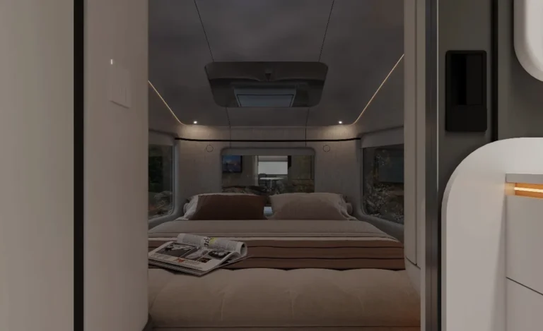 Skydream Space Camping獨立臥室與雙人床