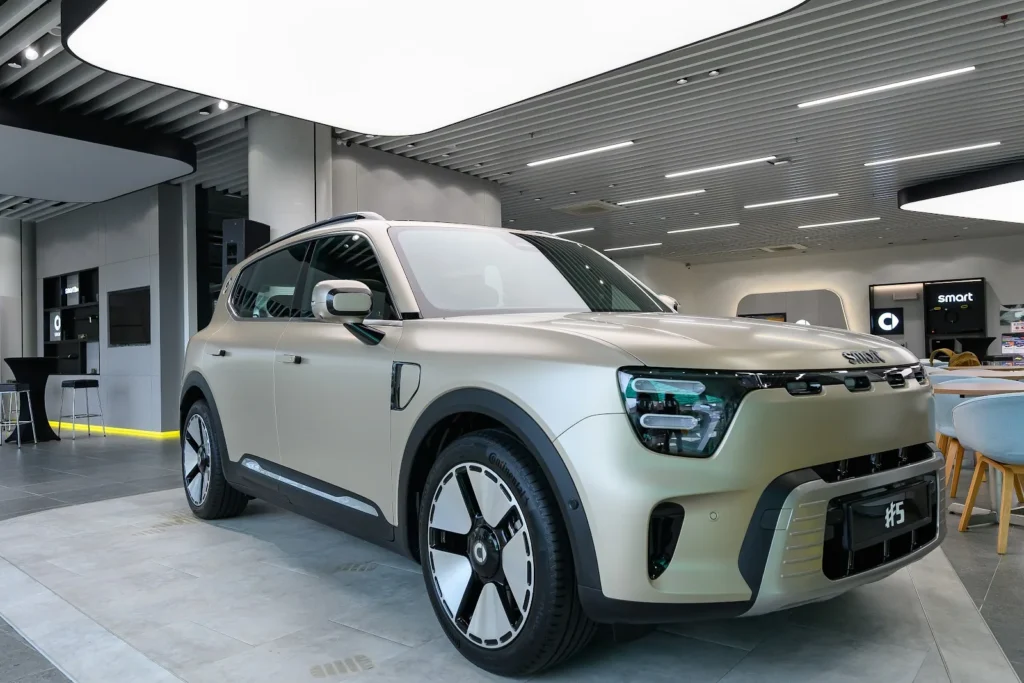 smart #5 來馬：純電、性能、智能全到位，現在就能下訂
