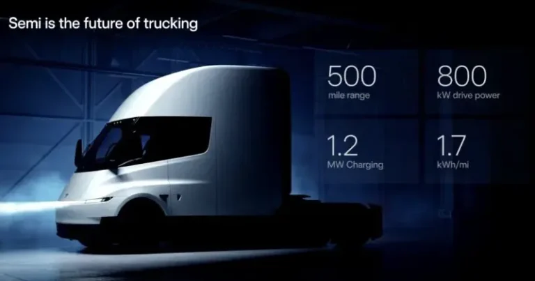 Tesla Semi 小改款現身