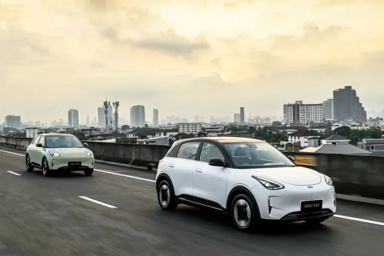 泰國小型掀背車73.5%已是純電 Geely EX2單月奪冠