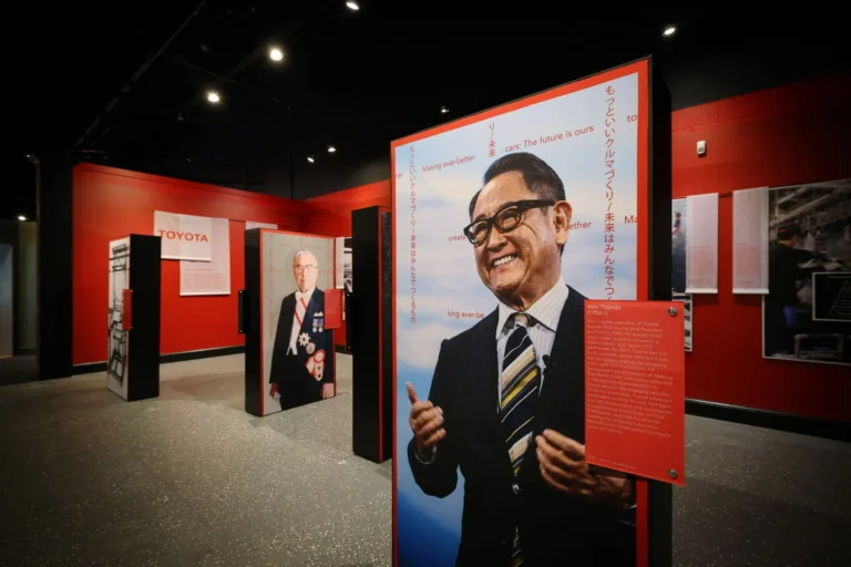 Automotive Hall of Fame博物館Toyota展示區