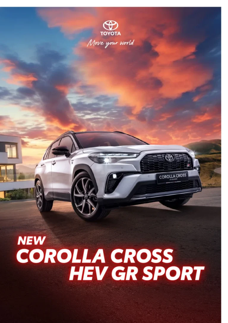 Toyota Corolla Cross HEV GR Sport 大馬官方型錄封面