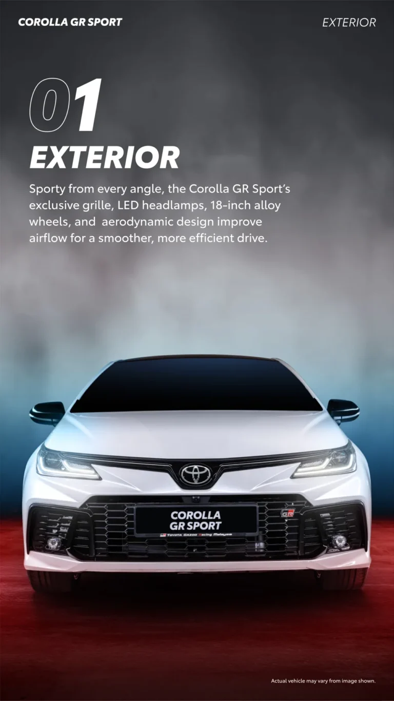 Toyota Corolla GR Sport 官方車型圖片