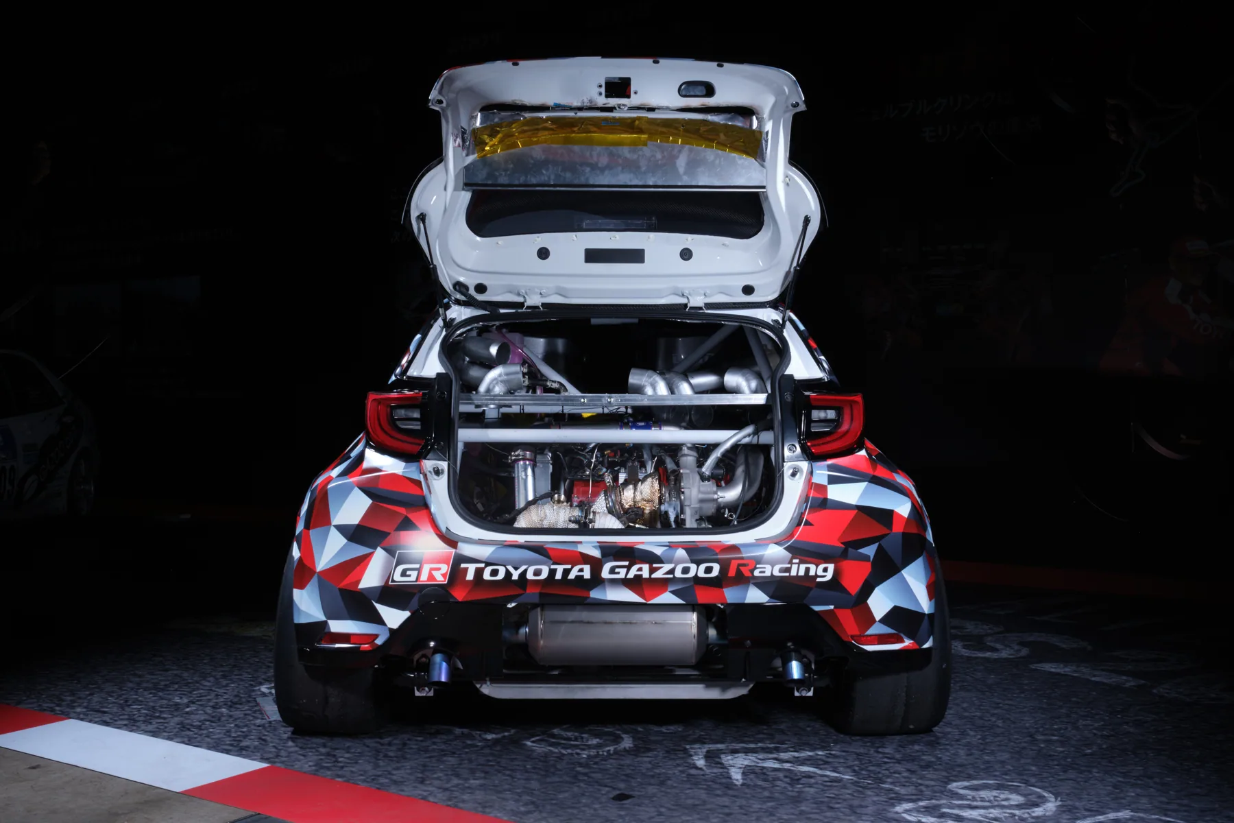 Toyota GR Yaris M Concept中置四驅測試車