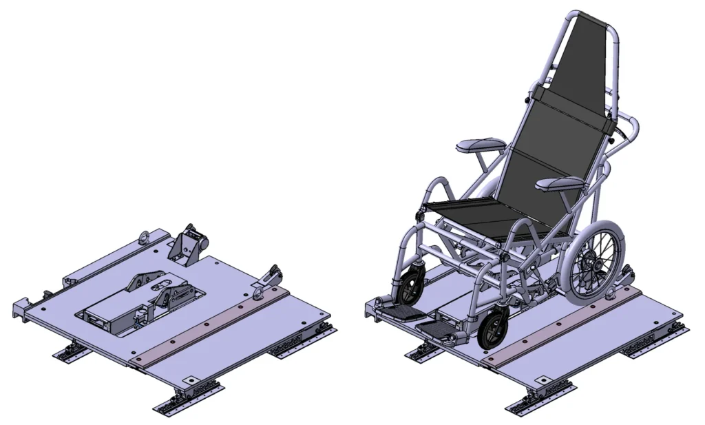 Toyota把輪椅固定技術帶上飛機:未來能坐自己的輪椅飛行?