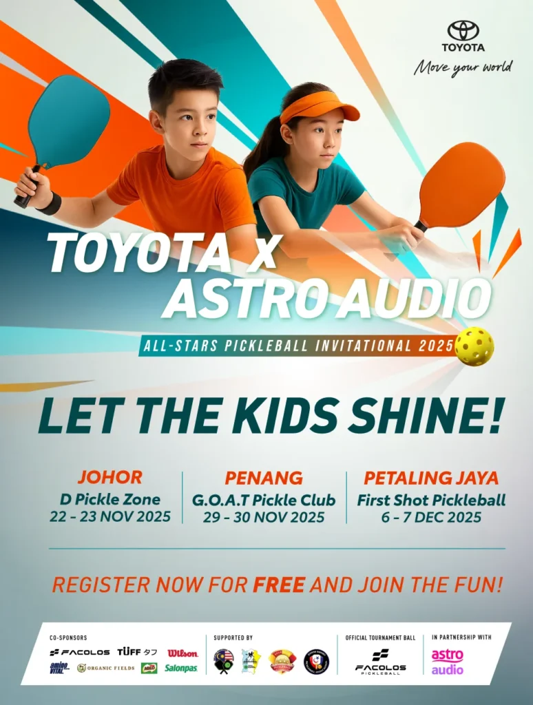 Toyota 把“移动力”带进球场？Pickleball 全马开打，TO YOU 直接送到面前